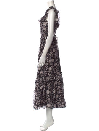 Ulla Johnson Floral Print Mini Dress