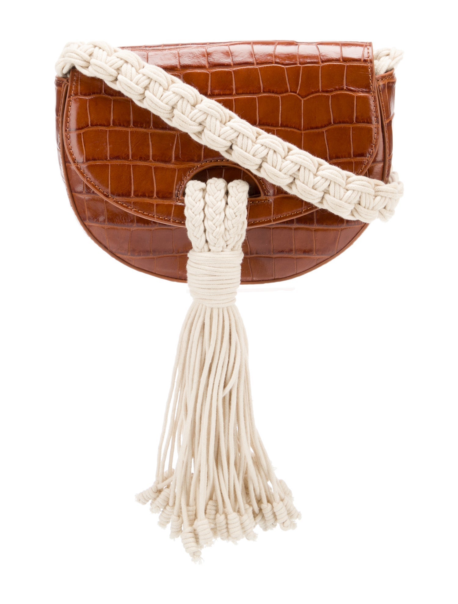 Ulla Johnson Embossed Leather Crossbody Bag