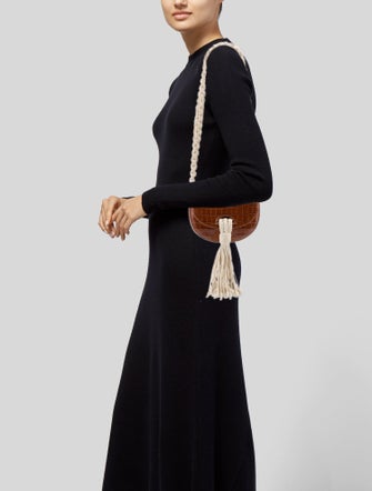 Ulla Johnson Embossed Leather Crossbody Bag