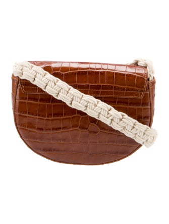 Ulla Johnson Embossed Leather Crossbody Bag