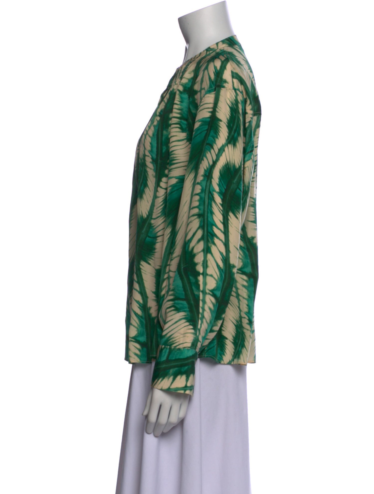 Ulla Johnson Silk Printed Blouse