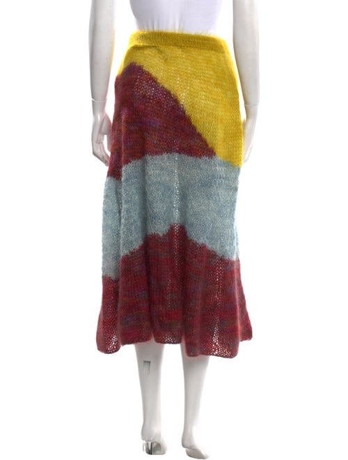Ulla Johnson Kid Mohair Midi Length Skirt