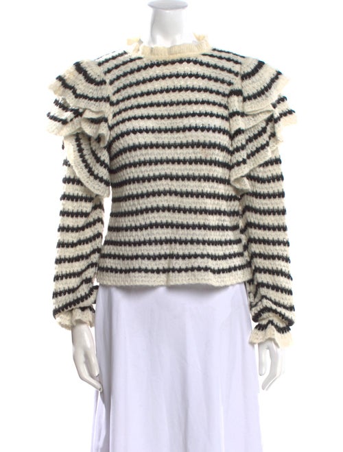 Ulla Johnson Striped Crew Neck Sweater