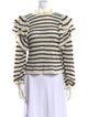 Ulla Johnson Striped Crew Neck Sweater