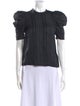 Ulla Johnson Crew Neck Short Sleeve Blouse