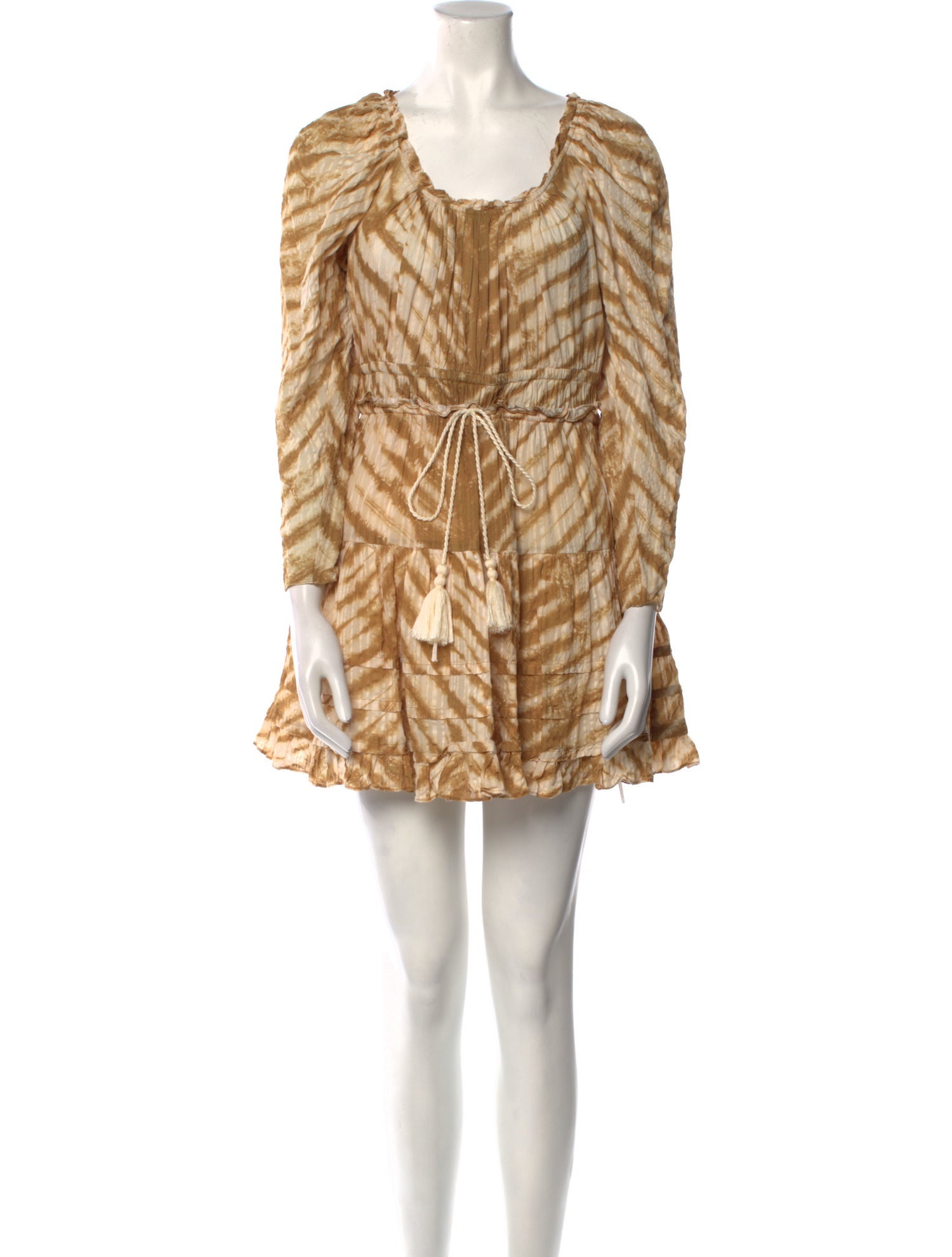 Ulla Johnson Animal Print Mini Dress