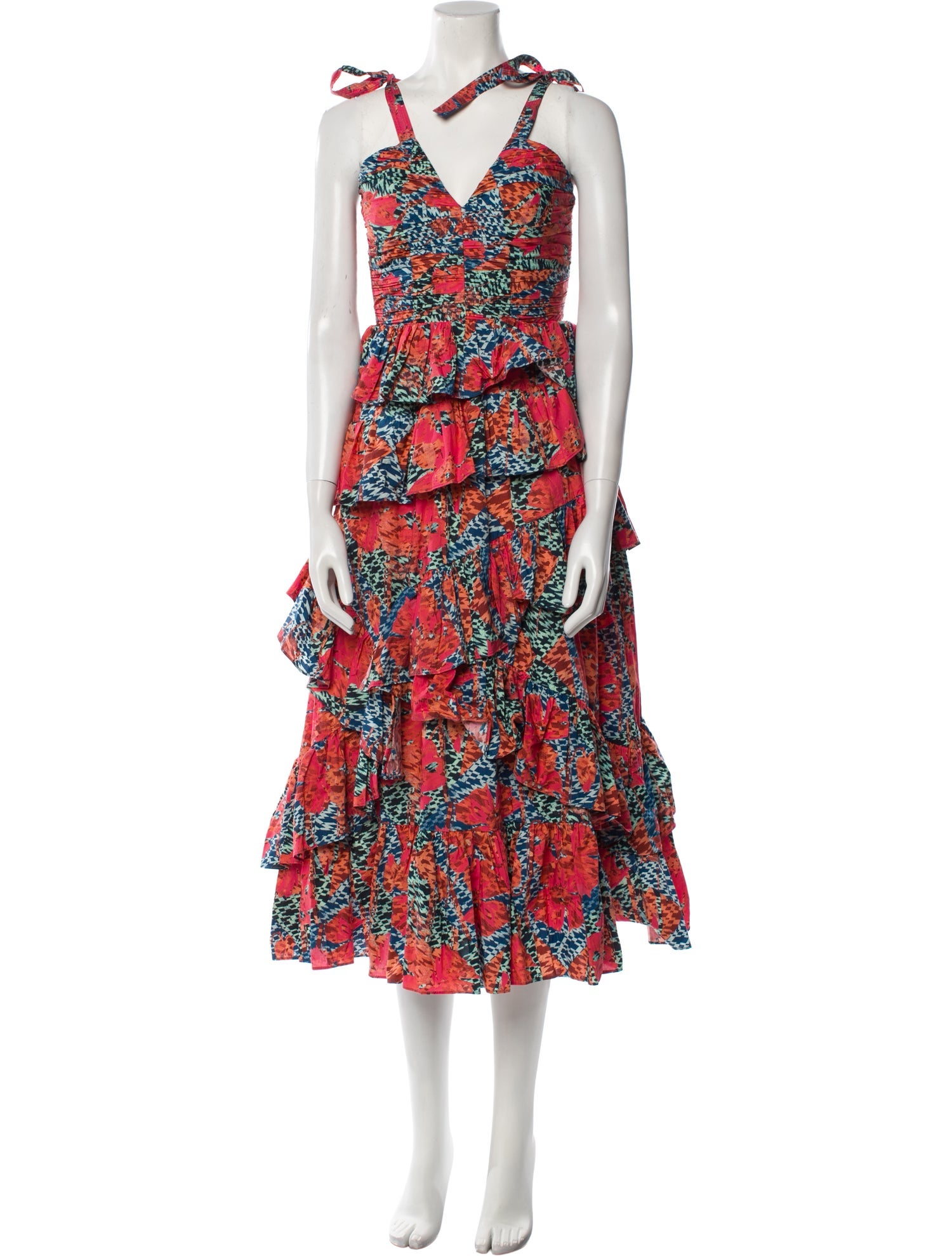 Ulla Johnson Printed Long Dress