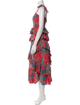Ulla Johnson Printed Long Dress