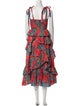 Ulla Johnson Printed Long Dress