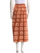 Ulla Johnson Tie-Dye Print Midi Length Skirt