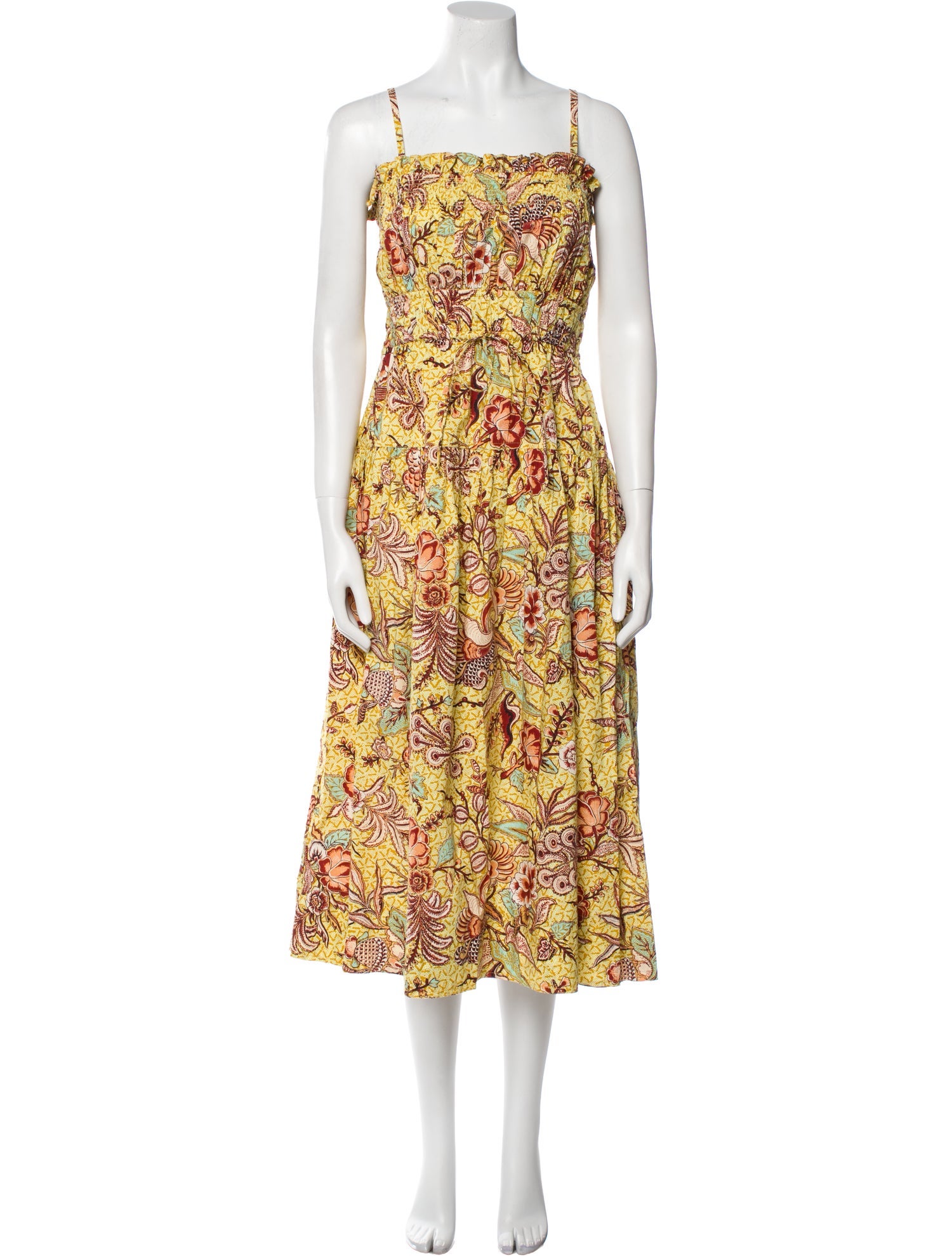 Ulla Johnson Floral Print Long Dress