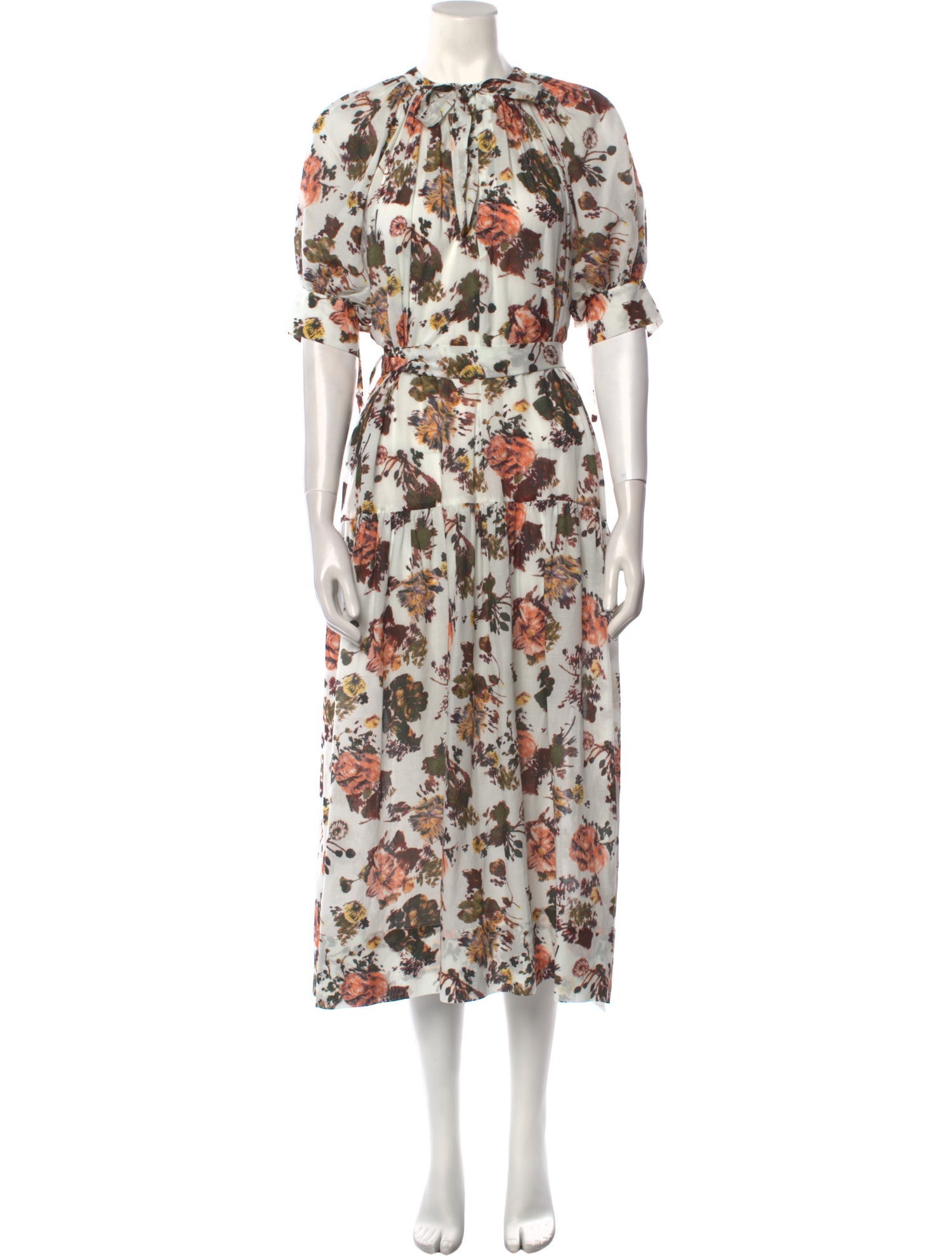 Ulla Johnson Floral Print Long Dress