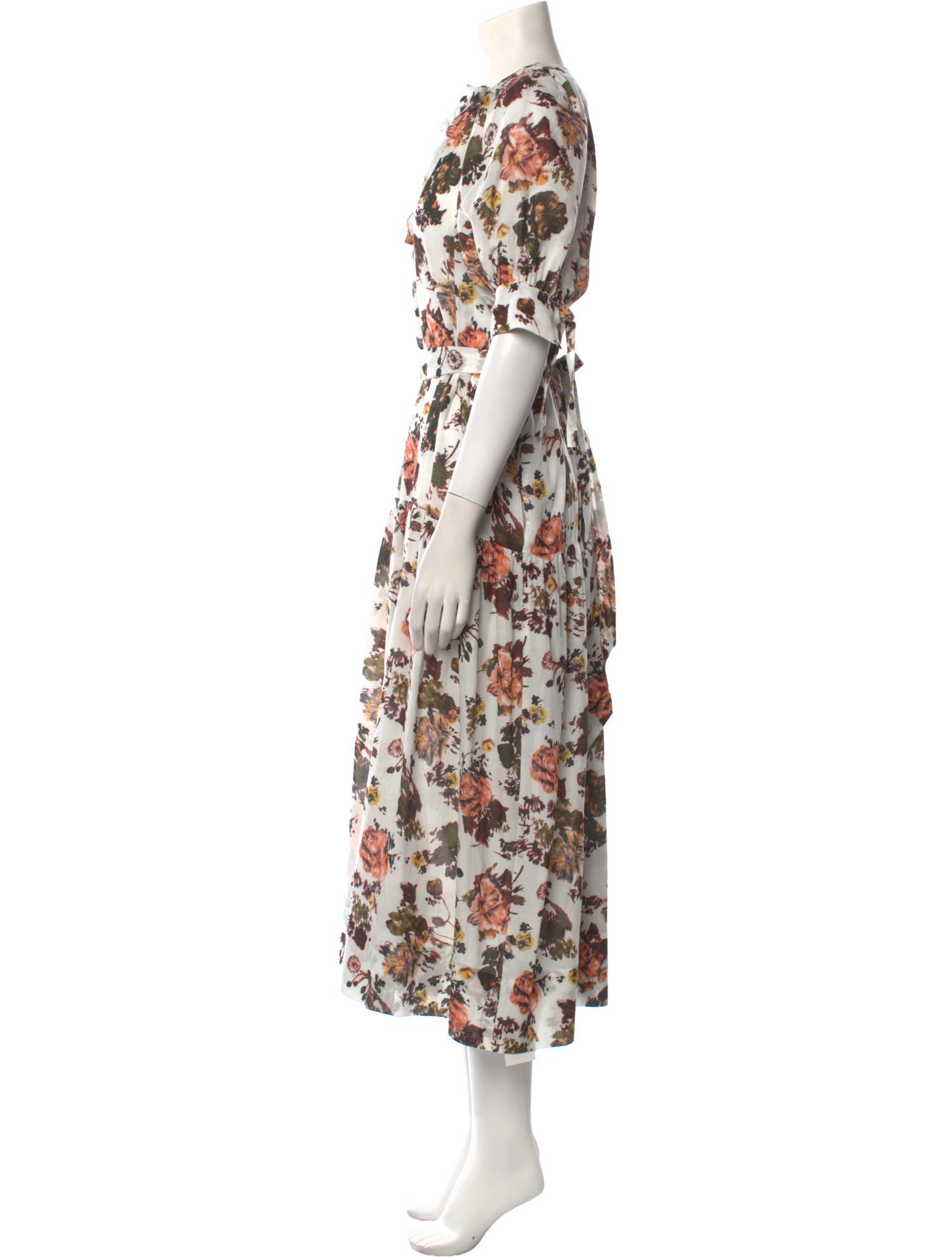 Ulla Johnson Floral Print Long Dress