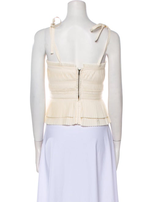 Ulla Johnson Square Neckline Sleeveless Crop Top