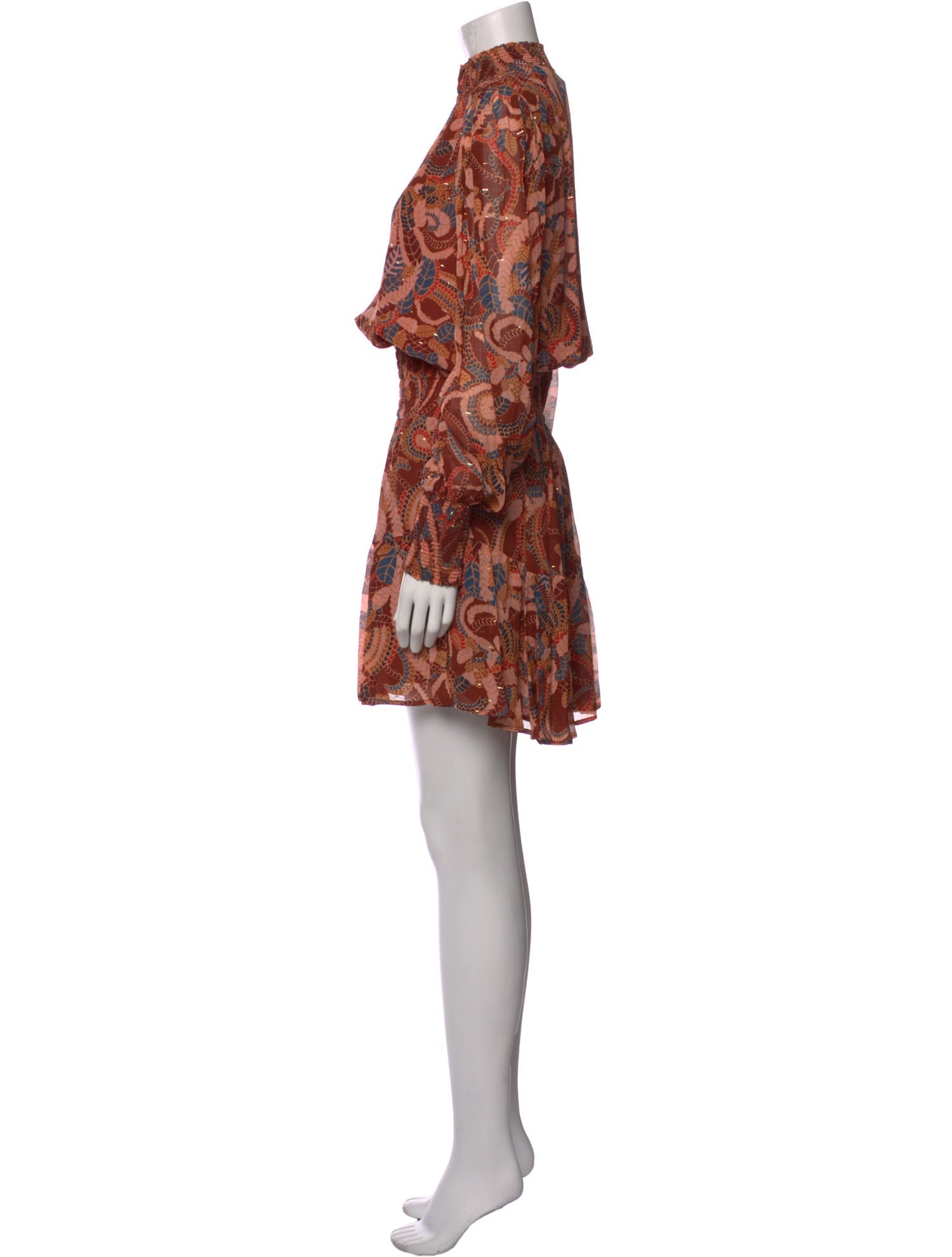Ulla Johnson Paisley Print Knee-Length Dress w/ Tags