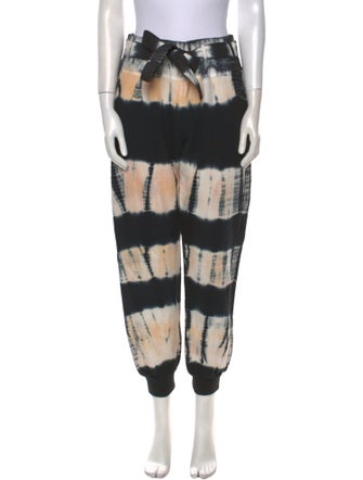 Ulla Johnson Tie-Dye Print Skinny Leg Pants