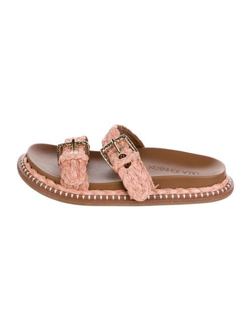 Ulla Johnson Raffia Slides