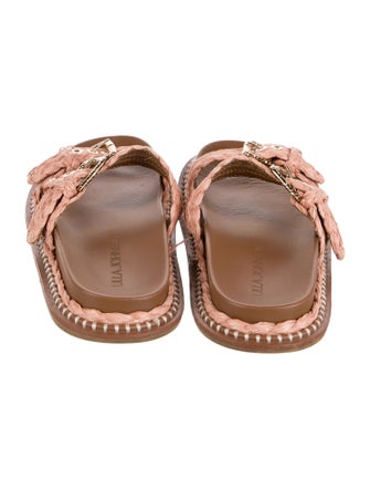 Ulla Johnson Raffia Slides