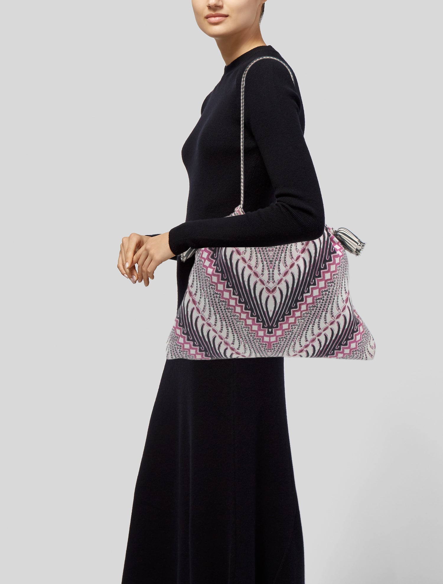 Ulla Johnson Canvas Shoulder Bag