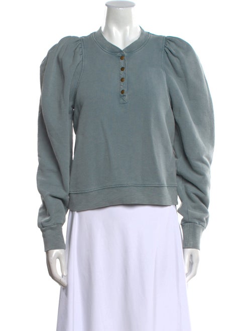 Ulla Johnson Crew Neck Long Sleeve Sweatshirt