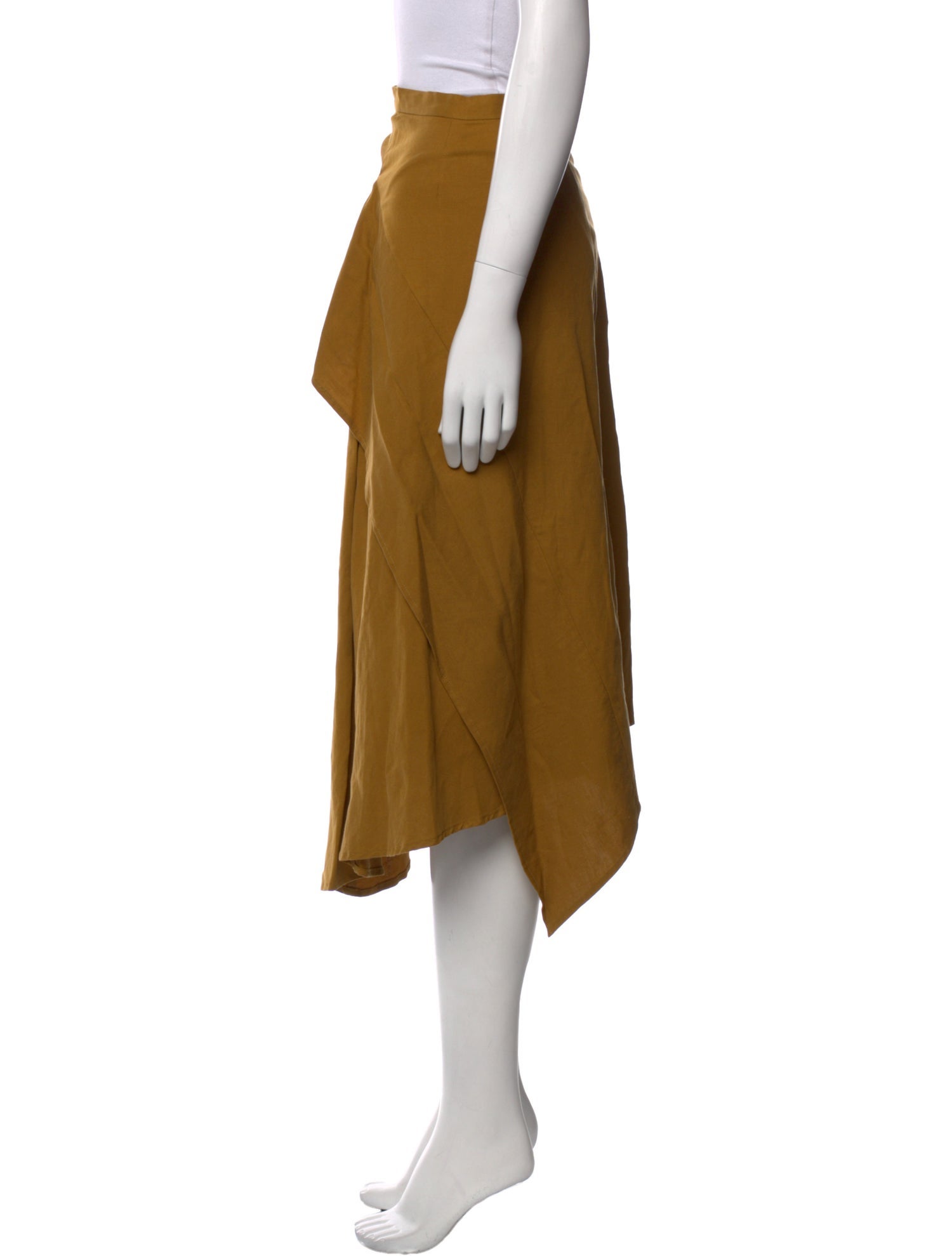 Ulla Johnson Ruffle Embellishment Midi Length Skirt