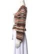 Ulla Johnson Striped Square Neckline Sweater