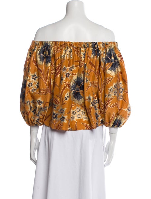 Ulla Johnson Silk Printed Blouse