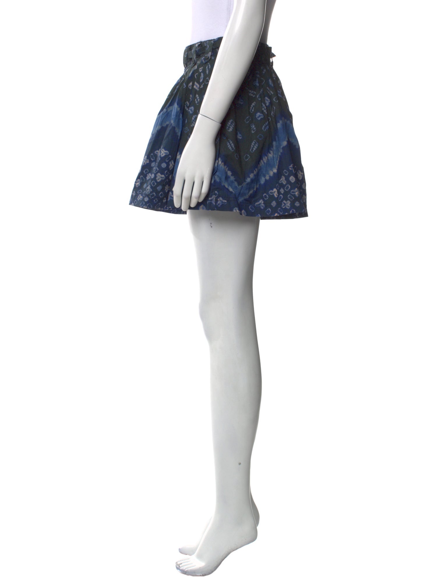 Ulla Johnson Floral Print Mini Shorts