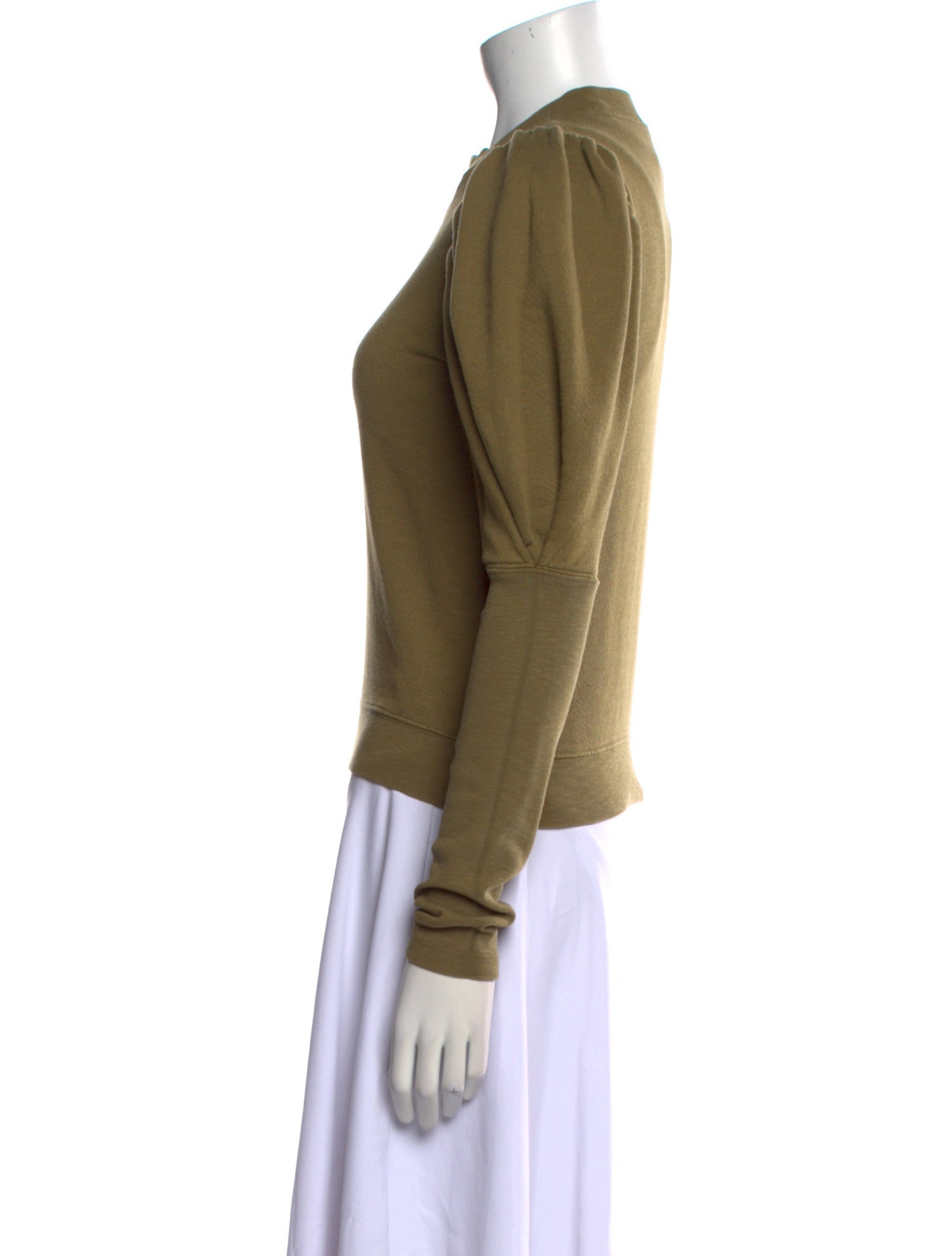 Ulla Johnson Crew Neck Long Sleeve Sweatshirt