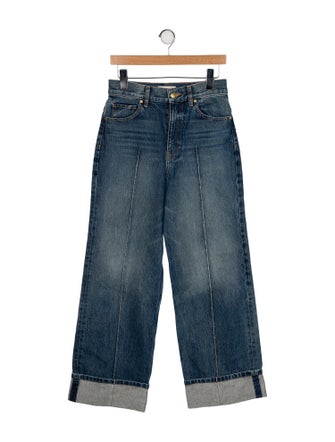 Ulla Johnson Genevieve jean Wide Leg Jeans