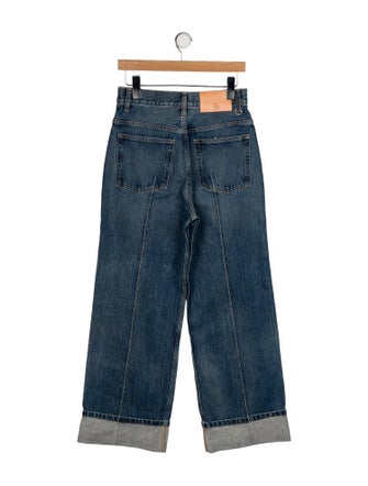 Ulla Johnson Genevieve jean Wide Leg Jeans