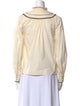 Ulla Johnson Mock Neck Long Sleeve Blouse