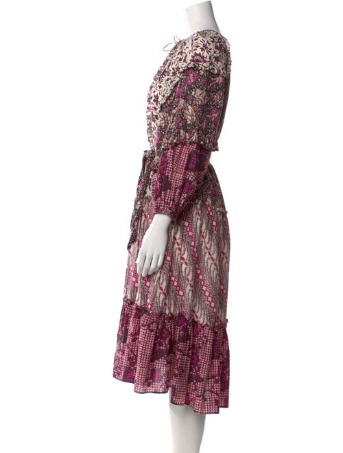 Ulla Johnson Printed Midi Length Dress