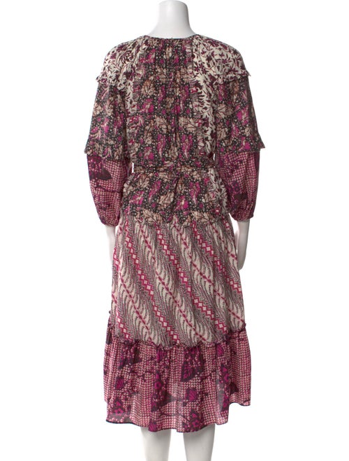 Ulla Johnson Printed Midi Length Dress