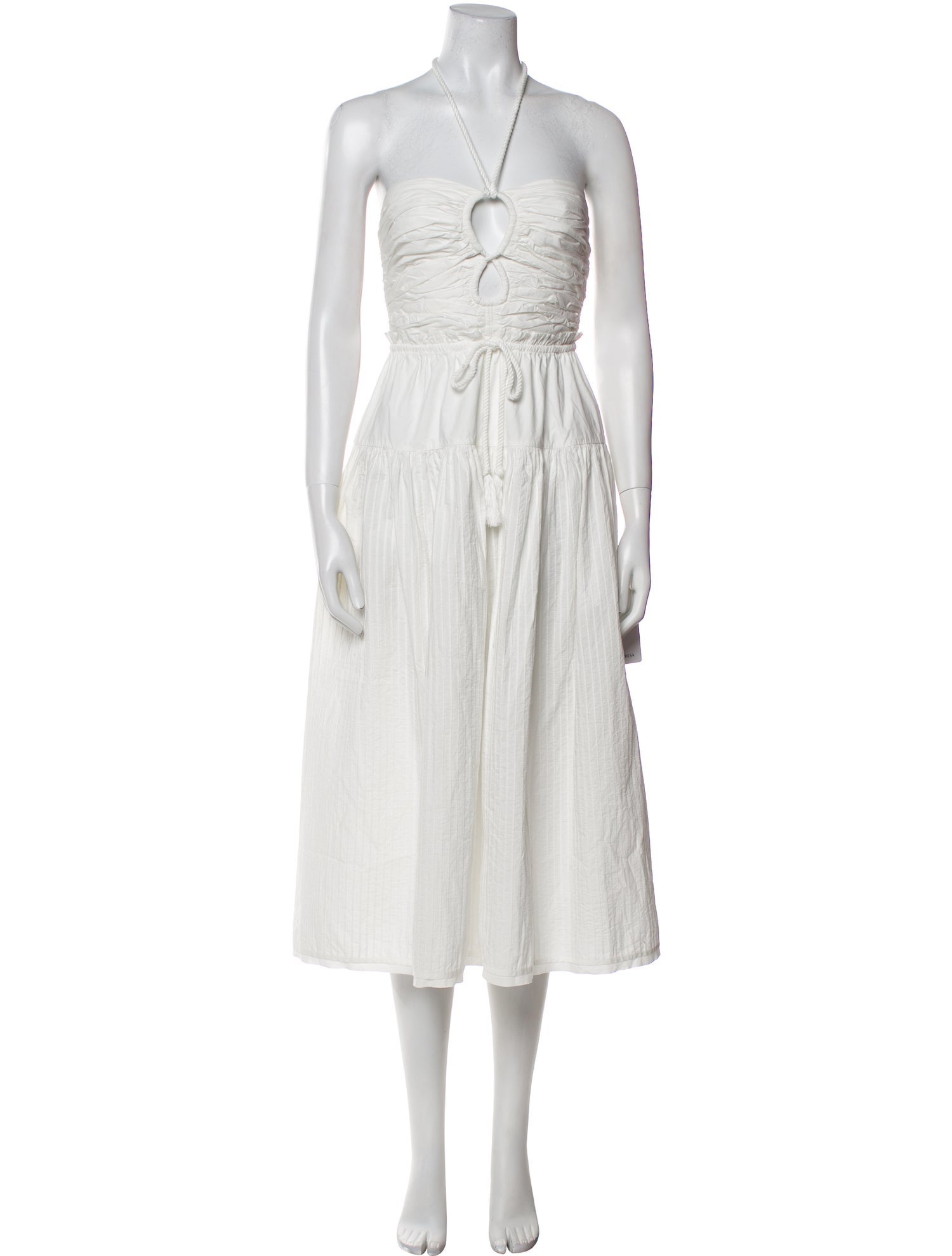 Ulla Johnson Halterneck Knee-Length Dress