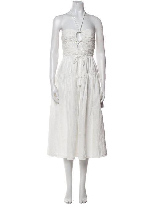 Ulla Johnson Halterneck Knee-Length Dress