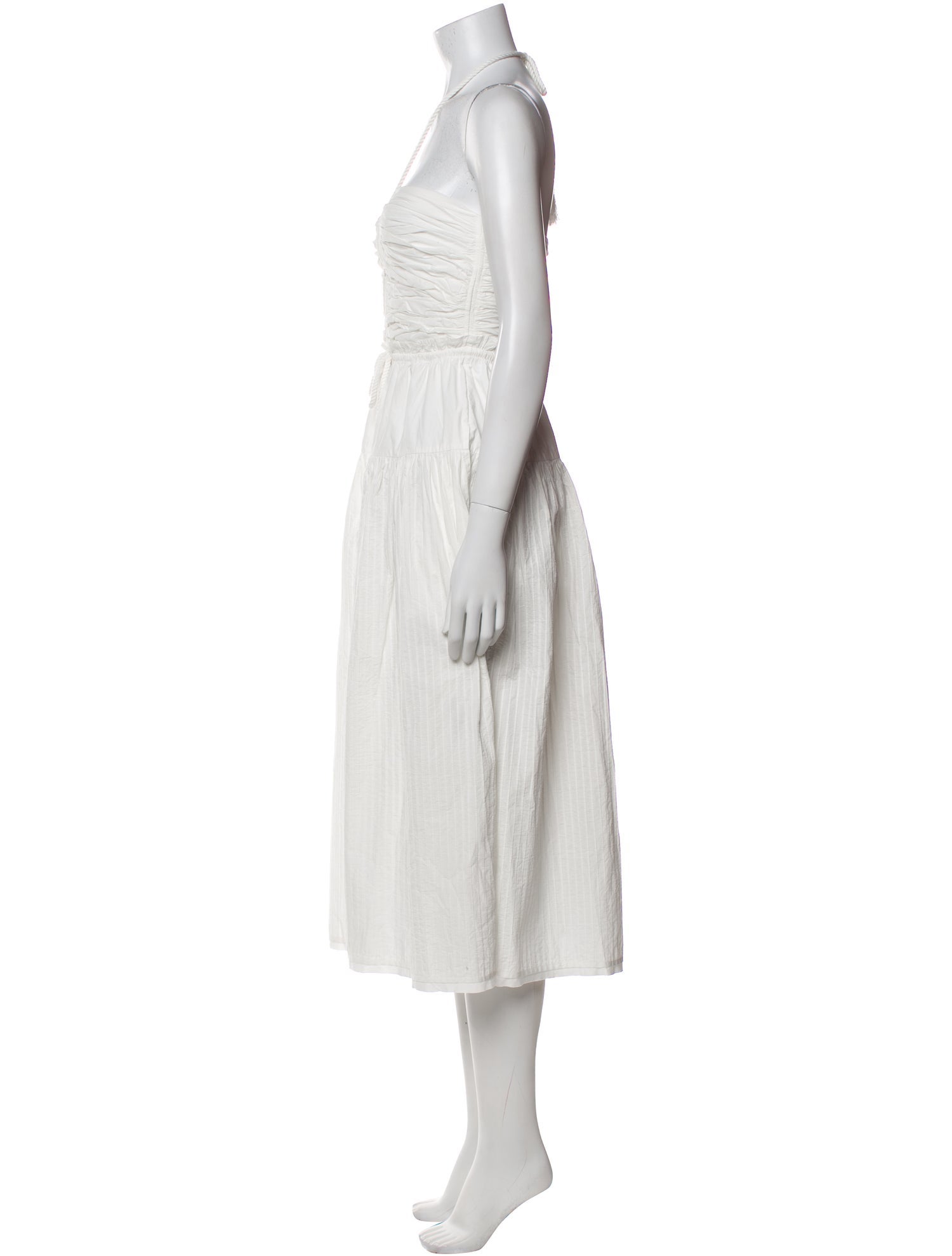 Ulla Johnson Halterneck Knee-Length Dress