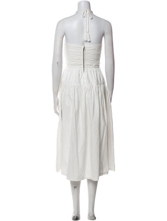 Ulla Johnson Halterneck Knee-Length Dress