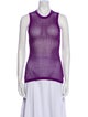 Ulla Johnson Crew Neck Sleeveless Top
