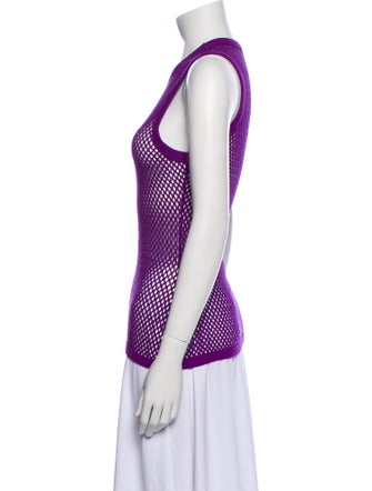 Ulla Johnson Crew Neck Sleeveless Top