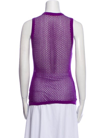 Ulla Johnson Crew Neck Sleeveless Top