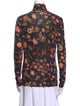 Ulla Johnson Floral Print Mock Neck Blouse