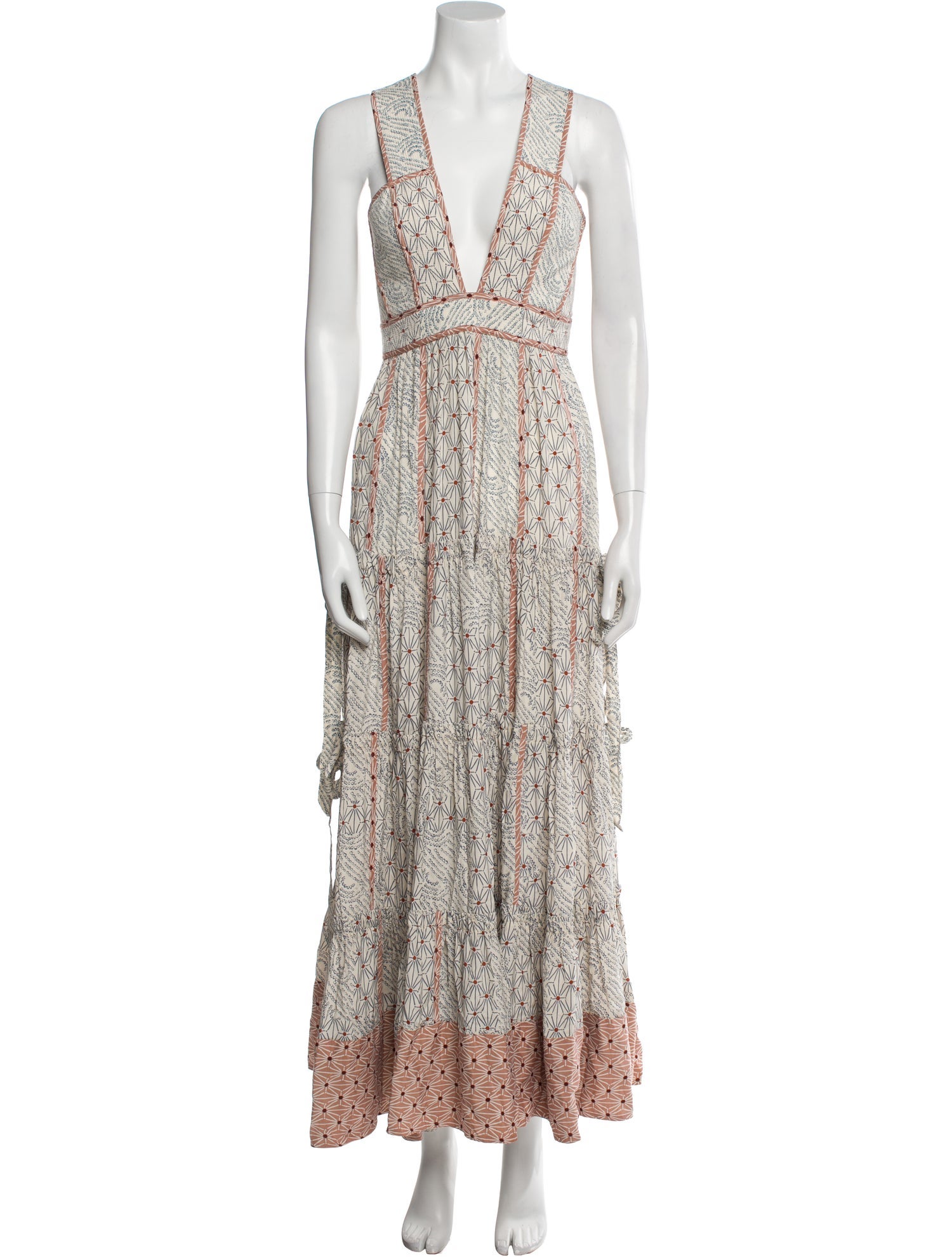 Ulla Johnson Printed Long Dress