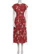 Ulla Johnson Floral Print Long Dress