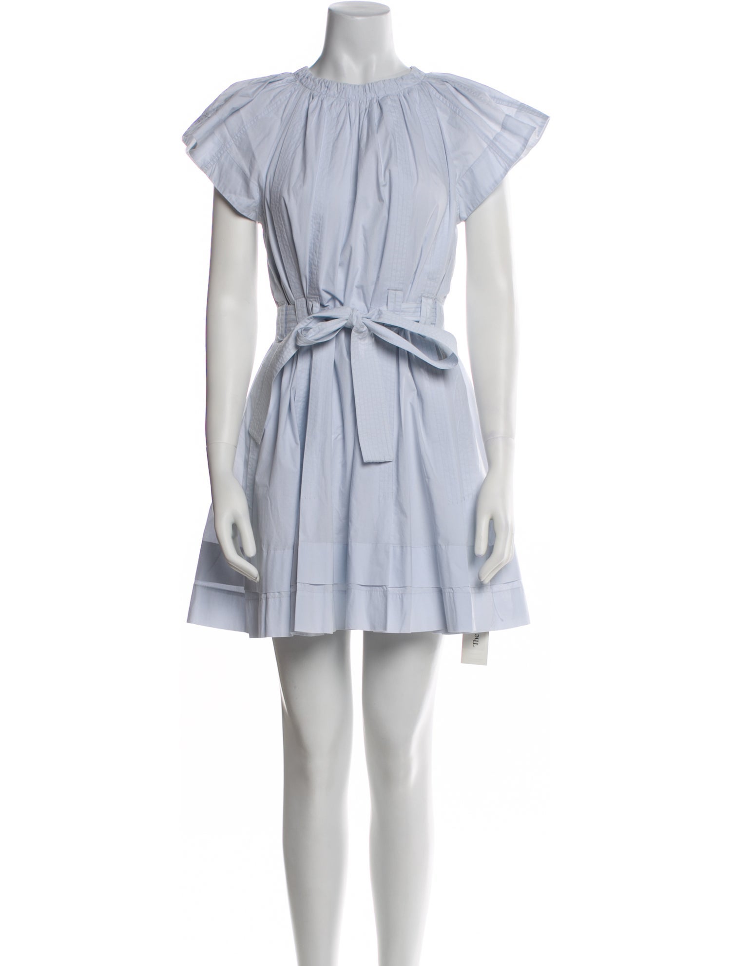 Ulla Johnson Crew Neck Mini Dress