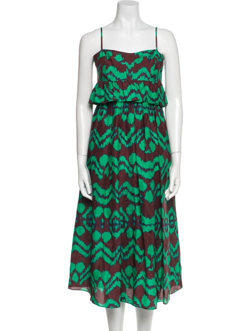 Ulla Johnson Silk Midi Length Dress