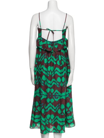 Ulla Johnson Silk Midi Length Dress