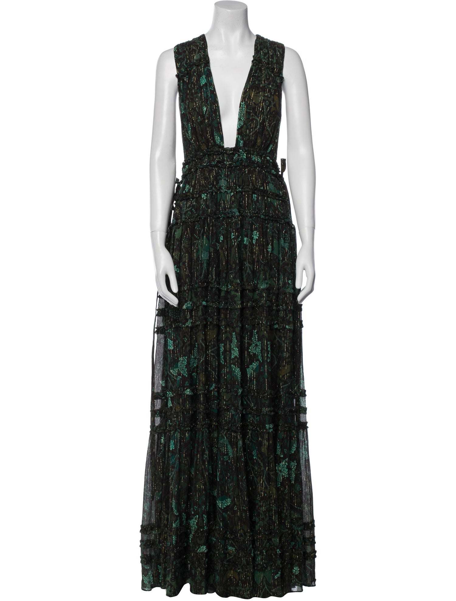 Ulla Johnson Printed Long Dress