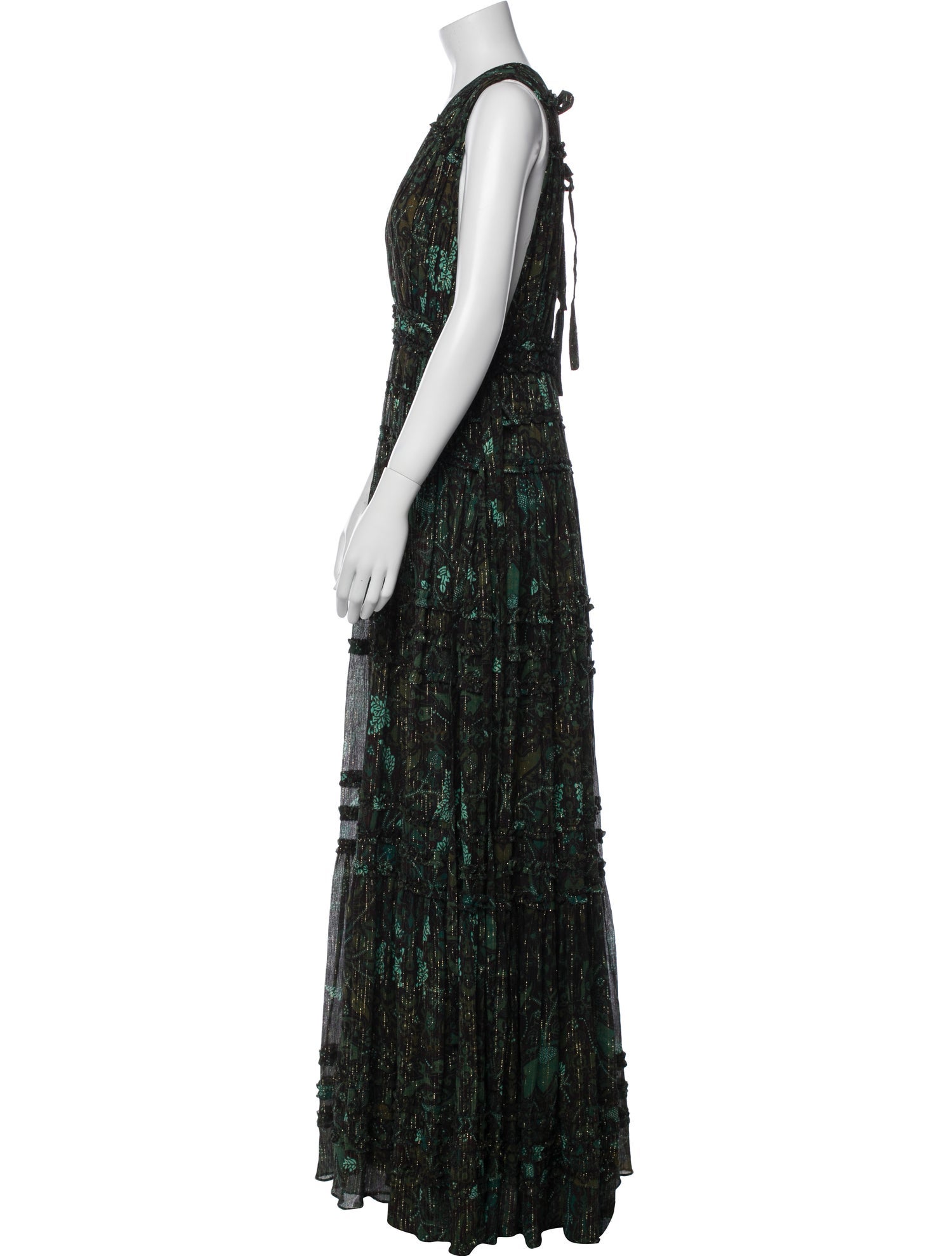 Ulla Johnson Printed Long Dress