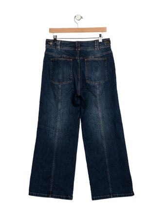 Ulla Johnson High-Rise Wide Leg Jeans